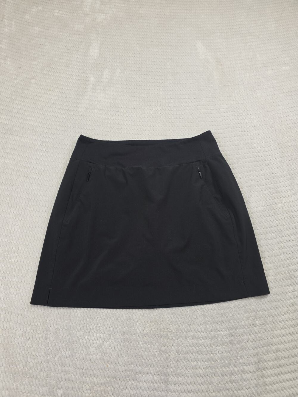 Athleta Skirt Womens 6 Black Soho Skort Skirt Pickleball Tennis Athleisure